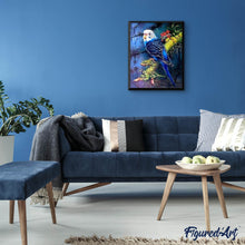Afbeelding in Gallery-weergave laden, Diamond Painting - Grote parkiet dieren, Diamond Painting Dieren