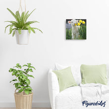 Afbeelding in Gallery-weergave laden, Diamond Painting - Schapen en bloemen dieren, Diamond Painting Dieren, bloemen