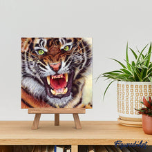 Afbeelding in Gallery-weergave laden, Diamond Painting - Tijgertanden dieren, Diamond Painting Dieren, tijgers