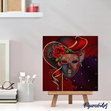 Afbeelding in Gallery-weergave laden, Diamond Painting - Masker Diamond Painting Romantiek, romantiek