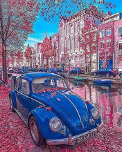Afbeelding in Gallery-weergave laden, Diamond Painting - Oldtimers in Parijs auto's en motorfietsen, steden, Diamond Painting Steden