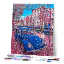 Afbeelding in Gallery-weergave laden, Diamond Painting - Oldtimers in Parijs auto's en motorfietsen, steden, Diamond Painting Steden