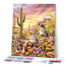 Afbeelding in Gallery-weergave laden, Diamond Painting - Cactus en dieren dieren, Diamond Painting Dieren
