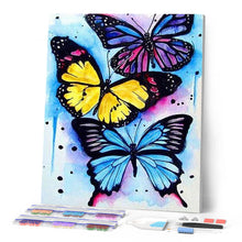 Afbeelding in Gallery-weergave laden, Diamond Painting - Vlinders dieren, vlinders, Diamond Painting Dieren