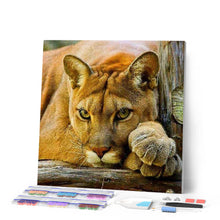 Afbeelding in Gallery-weergave laden, Diamond Painting - Leeuwin dieren, Diamond Painting Dieren, leeuwen