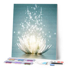 Afbeelding in Gallery-weergave laden, Diamond Painting - Magisch licht Diamond Painting Bloemen, bloemen