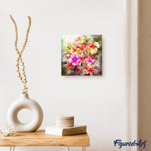 Afbeelding in Gallery-weergave laden, Diamond Painting - Veelkleurige bloemen Diamond Painting Bloemen, bloemen