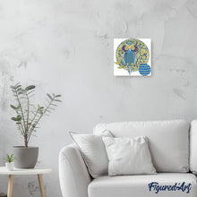 Afbeelding in Gallery-weergave laden, Diamond Painting - Uil in stijl dieren, Diamond Painting Dieren, uilen