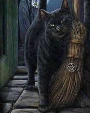 Afbeelding in Gallery-weergave laden, Diamond Painting - Kat Wetteloos dieren, katten, Diamond Painting Dieren