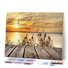 Afbeelding in Gallery-weergave laden, Diamond Painting - Het meer Diamond Painting Landschappen, landschappen