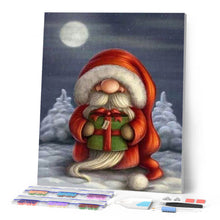 Afbeelding in Gallery-weergave laden, Diamond Painting - Kerstman in zijn kap Kerstmis, Diamond Painting Landschappen, landschappen