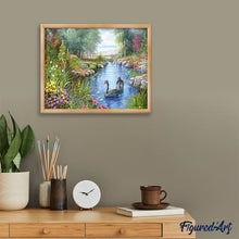 Afbeelding in Gallery-weergave laden, Diamond Painting - Zwarte Zwanen dieren, vogels, Diamond Painting Dieren, zwanen