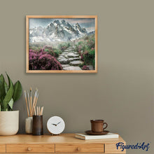 Afbeelding in Gallery-weergave laden, Diamond Painting - Bergpad Diamond Painting Landschappen, landschappen, bergen