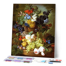 Afbeelding in Gallery-weergave laden, Diamond Painting - Grote fruitmand Diamond Painting Bloemen, bloemen