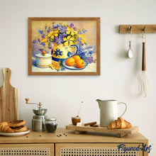 Afbeelding in Gallery-weergave laden, Diamond Painting - Bloemen en abrikozen Diamond Painting Bloemen, bloemen