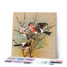 Afbeelding in Gallery-weergave laden, Diamond Painting - Vogeltje op Tak dieren, vogels, Diamond Painting Dieren