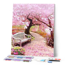 Afbeelding in Gallery-weergave laden, Diamond Painting - Lente manier Diamond Painting Romantiek, romantiek