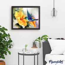 Afbeelding in Gallery-weergave laden, Diamond Painting - Kolibrie dieren, Diamond Painting Dieren