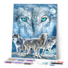 Afbeelding in Gallery-weergave laden, Diamond Painting - Roedel wolven dieren, Diamond Painting Dieren, konijnen, wolven