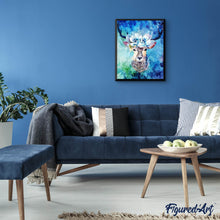 Afbeelding in Gallery-weergave laden, Diamond Painting - Herten Bloemen dieren, Diamond Painting Dieren, Diamond Painting Bloemen, bloemen