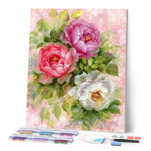 Afbeelding in Gallery-weergave laden, Diamond Painting - Bloemen 3 kleuren Diamond Painting Bloemen, bloemen