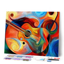 Afbeelding in Gallery-weergave laden, Diamond Painting - Gitaar Ontwerp Diamond Painting Andere, ander