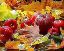 Afbeelding in Gallery-weergave laden, Diamond Painting - Appels in de herfst Diamond Painting Landschappen, landschappen