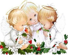 Afbeelding in Gallery-weergave laden, Diamond Painting - Drie engelen Diamond Painting Religie, religie