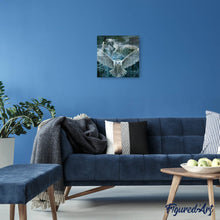Afbeelding in Gallery-weergave laden, Diamond Painting - Grijze Wolf en Uil dieren, Diamond Painting Dieren, uilen