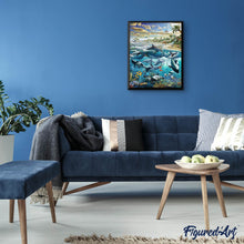 Afbeelding in Gallery-weergave laden, Diamond Painting - Vissen en dolfijnen dieren, Diamond Painting Dieren, dolfijnen, vissen
