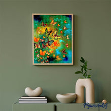 Afbeelding in Gallery-weergave laden, Diamond Painting - Kleurrijke vlinders dieren, vlinders, Diamond Painting Dieren