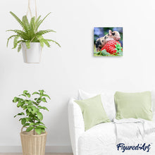 Afbeelding in Gallery-weergave laden, Diamond Painting - Babyvarken en Aardbei dieren, Diamond Painting Dieren