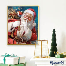Afbeelding in Gallery-weergave laden, Diamond Painting - Geheime kerstman Kerstmis, Diamond Painting Religie, religie