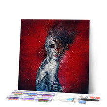 Afbeelding in Gallery-weergave laden, Diamond Painting - Abstracte vrouw Diamond Painting Romantiek, romantiek