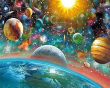 Afbeelding in Gallery-weergave laden, Diamond Painting - Planeten Diamond Painting Landschappen, landschappen
