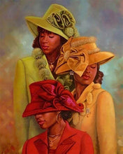 Afbeelding in Gallery-weergave laden, Diamond Painting - Drie vrouwen Diamond Painting Romantiek, romantiek