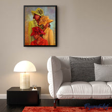 Afbeelding in Gallery-weergave laden, Diamond Painting - Drie vrouwen Diamond Painting Romantiek, romantiek
