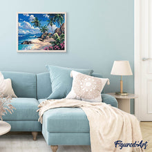 Afbeelding in Gallery-weergave laden, Diamond Painting - Op het strand Diamond Painting Landschappen, landschappen