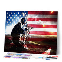 Afbeelding in Gallery-weergave laden, Diamond Painting - Amerikaanse soldaat Diamond Painting Andere, ander