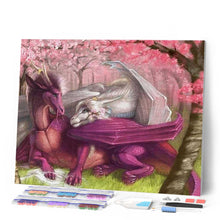 Afbeelding in Gallery-weergave laden, Diamond Painting - Feeën Draken dieren, Diamond Painting Dieren