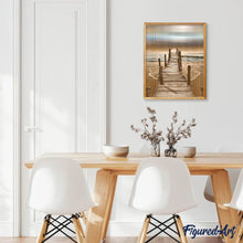 Afbeelding in Gallery-weergave laden, Diamond Painting - Weg naar de zee Diamond Painting Landschappen, landschappen