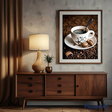 Afbeelding in Gallery-weergave laden, Diamond Painting - Koffie en bitterkoekjes Diamond Painting Keuken, keuken