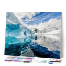 Afbeelding in Gallery-weergave laden, Diamond Painting - Ijsberg Diamond Painting Landschappen, landschappen