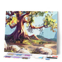 Afbeelding in Gallery-weergave laden, Diamond Painting - Bloemen in Boom Diamond Painting Landschappen, bloemen, landschappen, bomen