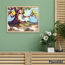 Afbeelding in Gallery-weergave laden, Diamond Painting - Bloemen in Boom Diamond Painting Landschappen, bloemen, landschappen, bomen