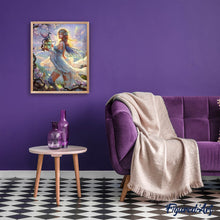 Afbeelding in Gallery-weergave laden, Diamond Painting - Godin en Draak Diamond Painting Romantiek, draken, romantiek