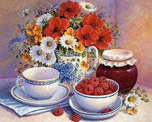 Afbeelding in Gallery-weergave laden, Diamond Painting - Jam en framboos Diamond Painting Keuken, keuken