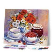 Afbeelding in Gallery-weergave laden, Diamond Painting - Jam en framboos Diamond Painting Keuken, keuken