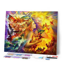 Afbeelding in Gallery-weergave laden, Diamond Painting - Sprookjesprinses Diamond Painting Romantiek, romantiek