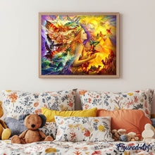 Afbeelding in Gallery-weergave laden, Diamond Painting - Sprookjesprinses Diamond Painting Romantiek, romantiek
